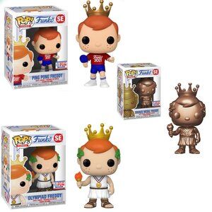 NWT Funko Pop! 3-Pack Limited Edition Freddy Mystery Box of Fun 2021 Fundays